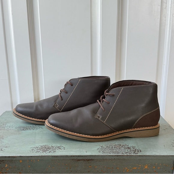 Steve Madden Other - Madden Men's Brown Ankle Boots - Sz 10.5
